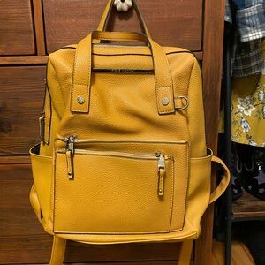Yellow Steve Madden Backpack